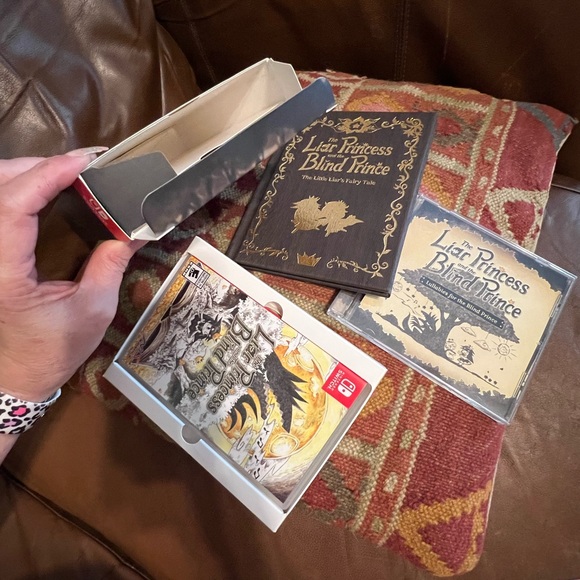 SOLD!!!   The LIAR PRINCESS AND THE BLIND PRINCE STORYBOOK ED  (Nintendo Switch) - Picture 4 of 9